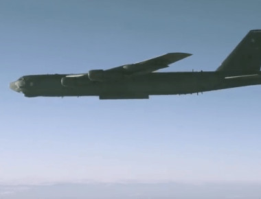 B-52 σε δοκιμή εκτόξευσης πυραύλου cruise AGM-86B (βίντεο)